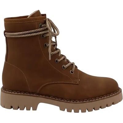 Bottes aspect cuir à lacets femme s.Oliver Marron 36 - Publicité Bottes aspect cuir à lacets femme s.Oliver Marron 36 - Publicité