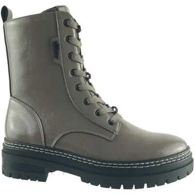 Bottes aspect cuir à lacets femme s.Oliver Marron 41 - Publicité Bottes aspect cuir à lacets femme s.Oliver Marron 41 - Publicité