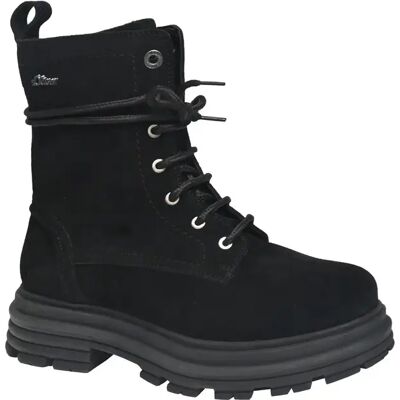 Bottes en cuir à lacets femme s.Oliver Noir 37 - Publicité Bottes en cuir à lacets femme s.Oliver Noir 37 - Publicité