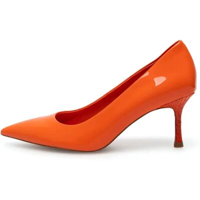 Escarpins femme Woden Laura Patent Orange 41 - Publicité Escarpins femme Woden Laura Patent Orange 41 - Publicité
