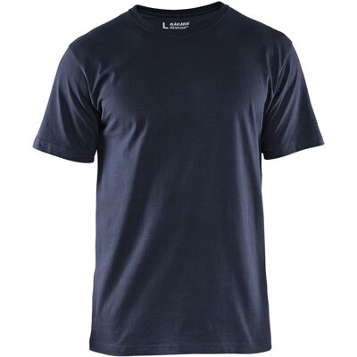 T-shirt Blaklader (x5) Bleu 4XL - Publicité T-shirt Blaklader (x5) Bleu 4XL - Publicité