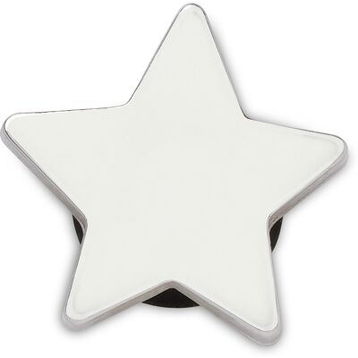 Jibbitz Crocs Tiny SIlver Star Blanc TU - Publicité Jibbitz Crocs Tiny SIlver Star Blanc TU - Publicité
