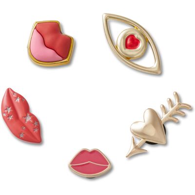 Jibbitz Crocs Valentines Lips Multicolore TU - Publicité Jibbitz Crocs Valentines Lips Multicolore TU - Publicité