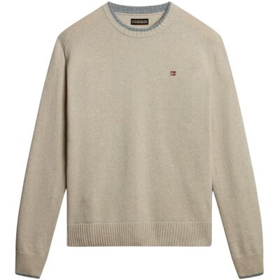 Pull col rond Napapijri Dain 5 Blanc XL - Publicité Pull col rond Napapijri Dain 5 Blanc XL - Publicité
