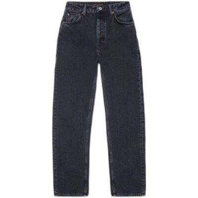 Jeans Regular femme Nudie Jeans Lofty Lo Black Vintage Noir 27x34 - Publicité Jeans Regular femme Nudie Jeans Lofty Lo Black Vintage Noir 27x34 - Publicité