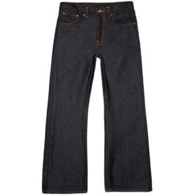 Jeans Wide Leg Nudie Jeans Glenn Dry One Blue Bleu 30x30 - Publicité Jeans Wide Leg Nudie Jeans Glenn Dry One Blue Bleu 30x30 - Publicité