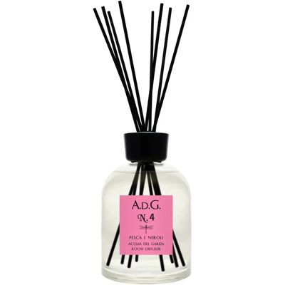 Parfum d'ambiance pêche et neroli - 10x13,5cm Transparent - Publicité Parfum d'ambiance pêche et neroli - 10x13,5cm Transparent - Publicité