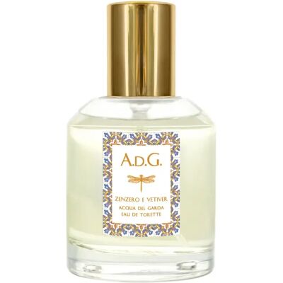 Eau de toilette Gingembre et Vétivier Acqua Del Garda Blanc 50 ml - Publicité Eau de toilette Gingembre et Vétivier Acqua Del Garda Blanc 50 ml - Publicité