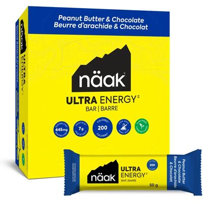 Barres de nutrition Näak Ultra Energy™ Jaune TU - Publicité Barres de nutrition Näak Ultra Energy™ Jaune TU - Publicité