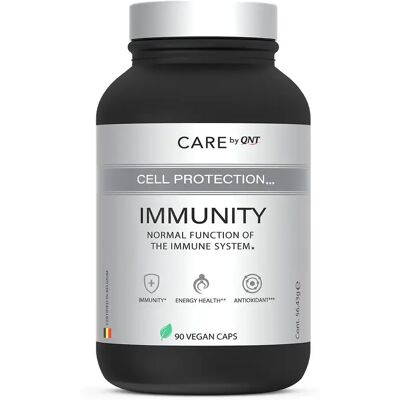 QNT Immunity - Capsules de protection cellulaire - 90 gélules - Publicité QNT Immunity - Capsules de protection cellulaire - 90 gélules - Publicité