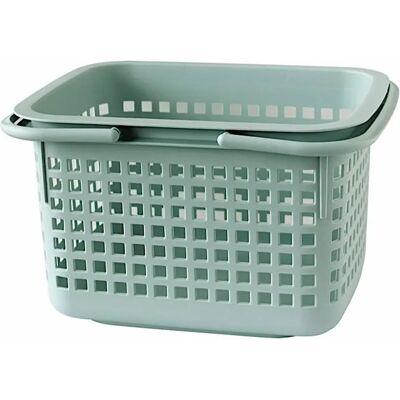 Panier de rangement Hachiman Cestino Bleu 42x35x25 cm - Publicité Panier de rangement Hachiman Cestino Bleu 42x35x25 cm - Publicité
