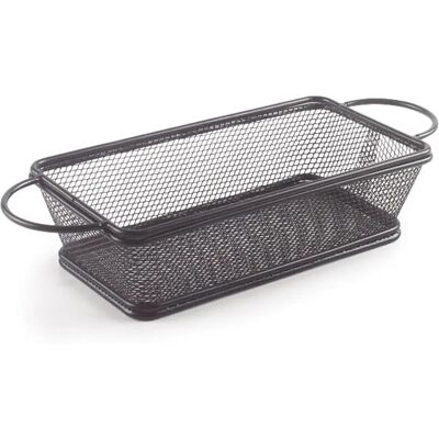 Panier de rangement mini puces rectangulaire Lacor Gris 21x11x6 cm - Publicité Panier de rangement mini puces rectangulaire Lacor Gris 21x11x6 cm - Publicité