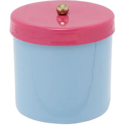 Boîte de rangement petit Present Time Double Funky Bleu 10x12x11x10 cm - Publicité Boîte de rangement petit Present Time Double Funky Bleu 10x12x11x10 cm - Publicité