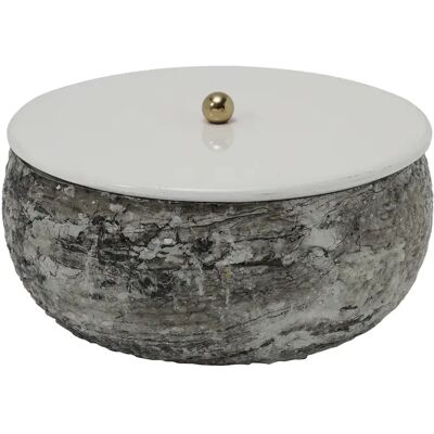Boîte de rangement Present Time Mosaic Marble Blanc 16,5x7,5x7x16,5 cm - Publicité Boîte de rangement Present Time Mosaic Marble Blanc 16,5x7,5x7x16,5 cm - Publicité