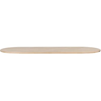 Table à manger Woood FSC Chêne 220x90cm - Solide & Naturel - Publicité Table à manger Woood FSC Chêne 220x90cm - Solide & Naturel - Publicité