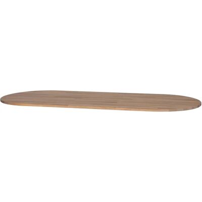 WOOOD Ovale Plateau de Table Naturel Sombre - Plateau - Publicité WOOOD Ovale Plateau de Table Naturel Sombre - Plateau - Publicité