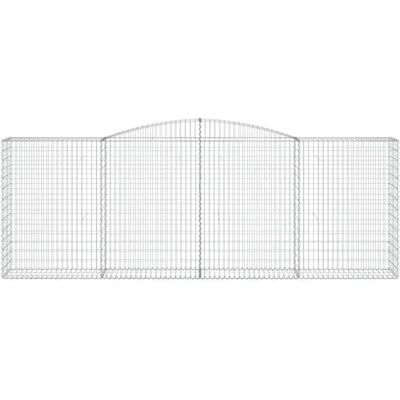 vidaXL Panier à Gabions Arqué 25 pcs - Mur Décoratif - Publicité vidaXL Panier à Gabions Arqué 25 pcs - Mur Décoratif - Publicité