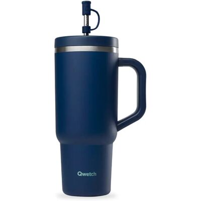Gobelet isotherme Qwetch Bleu 900 ml - Publicité Gobelet isotherme Qwetch Bleu 900 ml - Publicité