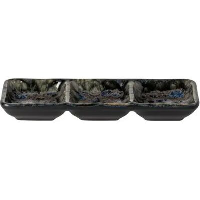 Plateau rectangulaire à 3 sections Costa Nova (x2) Multicolore 17,5x6,7x2,1 cm - Publicité Plateau rectangulaire à 3 sections Costa Nova (x2) Multicolore 17,5x6,7x2,1 cm - Publicité