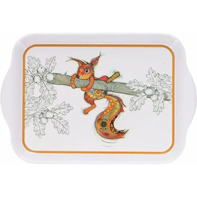 Plateau Ecureuil mélamine Kiub Kook PM Blanc 14x20,8x2,2 cm - Publicité Plateau Ecureuil mélamine Kiub Kook PM Blanc 14x20,8x2,2 cm - Publicité
