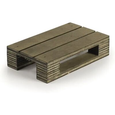 Plateau mini-palette service alimentaire Lacor Marron 13x8x3 cm - Publicité Plateau mini-palette service alimentaire Lacor Marron 13x8x3 cm - Publicité