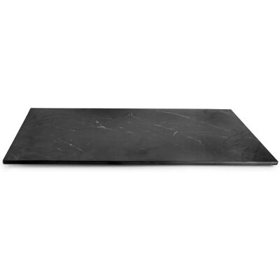 Plateau en marbre White Nord Lacor Noir 53x16,5 cm (GN 2/4) - Publicité Plateau en marbre White Nord Lacor Noir 53x16,5 cm (GN 2/4) - Publicité