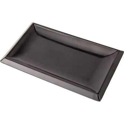 Plateau en mélamine clasica Lacor 26x16x2 cm Noir TU - Publicité Plateau en mélamine clasica Lacor 26x16x2 cm Noir TU - Publicité