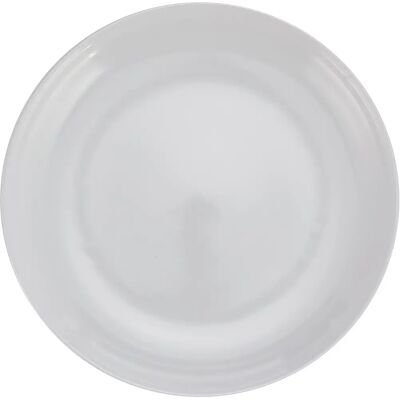 Plateau rond en mélamine clasica Lacor Blanc 44x6 cm - Publicité Plateau rond en mélamine clasica Lacor Blanc 44x6 cm - Publicité