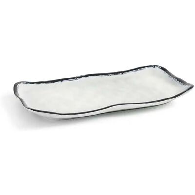 Plateau rectangulaire en mélamine Lacor Sea 29x17,5x3 cm Noir TU - Publicité Plateau rectangulaire en mélamine Lacor Sea 29x17,5x3 cm Noir TU - Publicité
