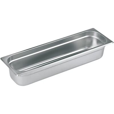Bac 2/4 sans anse inox Lacor GN Argenté 5,50 L - Publicité Bac 2/4 sans anse inox Lacor GN Argenté 5,50 L - Publicité