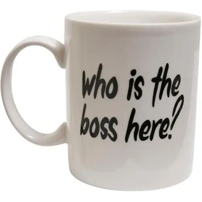 Mister Tee Tasse en céramique blanche - Unisexe - Publicité Mister Tee Tasse en céramique blanche - Unisexe - Publicité