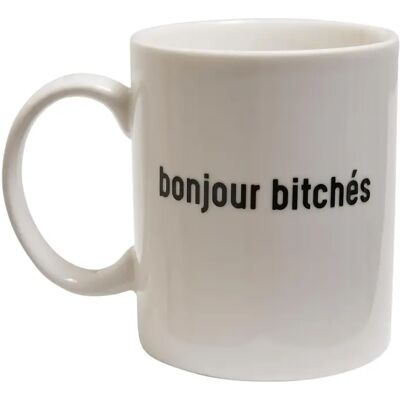 Tasse à Café Blanche Mister Tee - Céramique - Publicité Tasse à Café Blanche Mister Tee - Céramique - Publicité