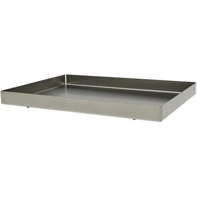 Plateau en métal OYOY Living Design Gris 31,5x24,5x3 cm - Publicité Plateau en métal OYOY Living Design Gris 31,5x24,5x3 cm - Publicité