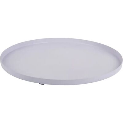 Plateau rond Present Time Servir Violet 1,5x35 cm - Publicité Plateau rond Present Time Servir Violet 1,5x35 cm - Publicité