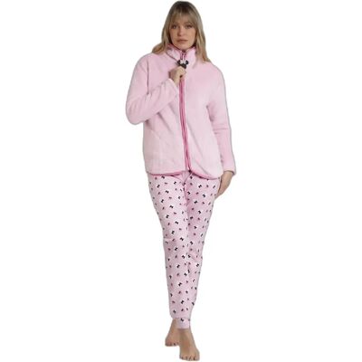 Peignoir chaud manches longues femme Disney Minnie Chic Rose M - Publicité Peignoir chaud manches longues femme Disney Minnie Chic Rose M - Publicité