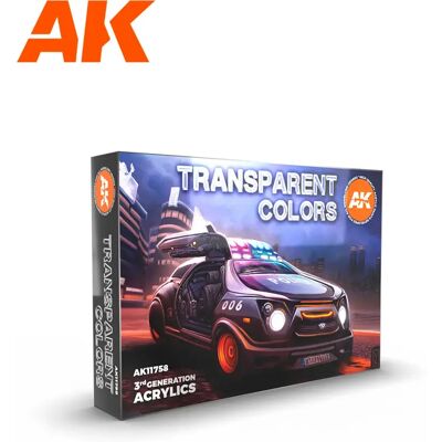 Ensemble de peinture AK Interactive Multicolore TU - Publicité Ensemble de peinture AK Interactive Multicolore TU - Publicité