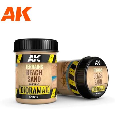 Peinture de maquette AK Interactive Dioramas Beach Sand Marron 250 ml - Publicité Peinture de maquette AK Interactive Dioramas Beach Sand Marron 250 ml - Publicité