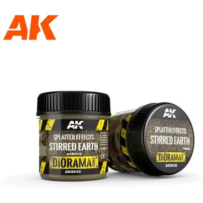 Peinture de maquette AK Interactive Dioramas Splatter Effects Stirred Earth Beige 100 ml - Publicité Peinture de maquette AK Interactive Dioramas Splatter Effects Stirred Earth Beige 100 ml - Publicité
