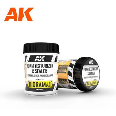 Peinture AK Interactive Dioramas Foam Texturizer & Sealer For Building Blanc TU - Publicité Peinture AK Interactive Dioramas Foam Texturizer & Sealer For Building Blanc TU - Publicité