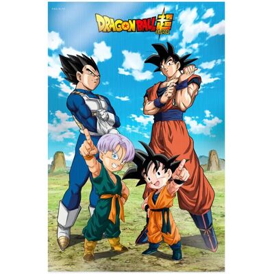 Poster SD Toys Dragon Ball Super Battle of Gods 3D Multicolore 58x38 cm - Publicité Poster SD Toys Dragon Ball Super Battle of Gods 3D Multicolore 58x38 cm - Publicité