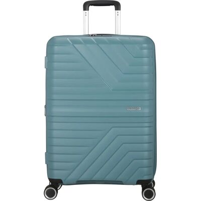 Valise American Tourister Flytwist 67/24 TSA EXP Bleu 63/73 L - Publicité Valise American Tourister Flytwist 67/24 TSA EXP Bleu 63/73 L - Publicité