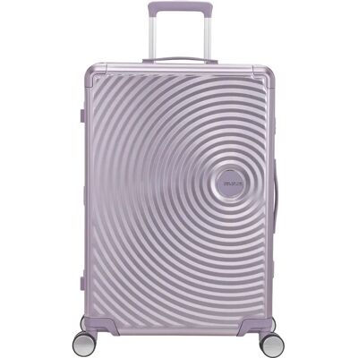 Valise aluminium American Tourister SoundBox 77/28 Violet 100 L - Publicité Valise aluminium American Tourister SoundBox 77/28 Violet 100 L - Publicité