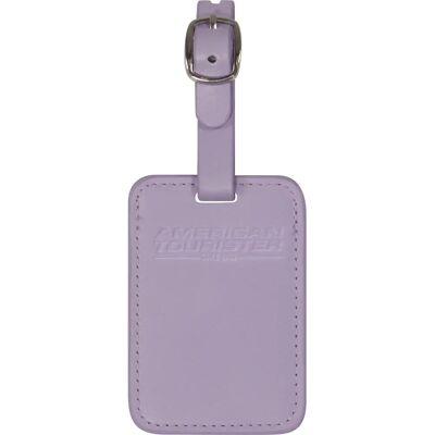 Étiquette Bagage American Tourister (x2) Violet 5,5x8x0,1 cm - Publicité Étiquette Bagage American Tourister (x2) Violet 5,5x8x0,1 cm - Publicité