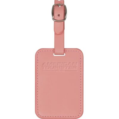 Étiquette Bagage American Tourister (x2) Rose 5,5x8x0,1 cm - Publicité Étiquette Bagage American Tourister (x2) Rose 5,5x8x0,1 cm - Publicité
