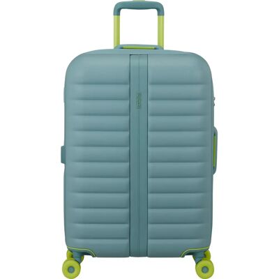 Valise American Tourister Neovibe Spinner 67/24 Bleu 66/74 L - Publicité Valise American Tourister Neovibe Spinner 67/24 Bleu 66/74 L - Publicité