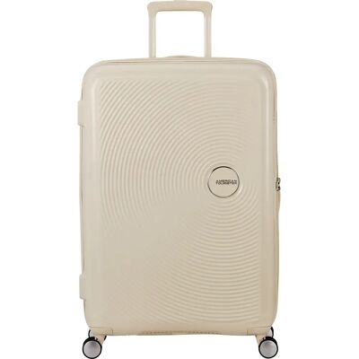 Valise American Tourister SoundBox 77/28 Beige 97/110 L - Publicité Valise American Tourister SoundBox 77/28 Beige 97/110 L - Publicité