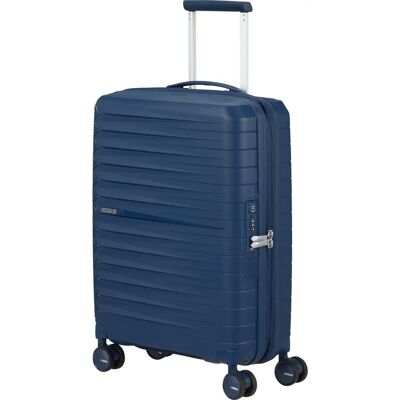 Valise American Tourister Spinner 55/20 TSA EXP Bleu 36/44 L - Publicité Valise American Tourister Spinner 55/20 TSA EXP Bleu 36/44 L - Publicité