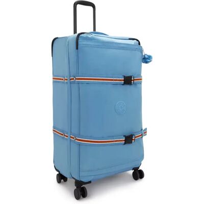 Valise à roulettes polyamide femme Kipling Spontaneous Bleu 101 L - Publicité Valise à roulettes polyamide femme Kipling Spontaneous Bleu 101 L - Publicité