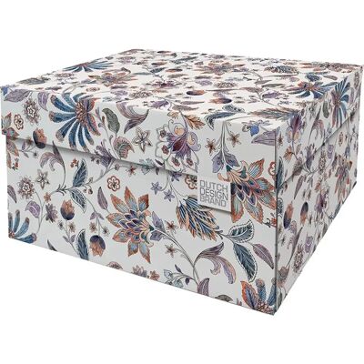 Boite de rangement en carton Dutch Design Brand Violet TU - Publicité Boite de rangement en carton Dutch Design Brand Violet TU - Publicité