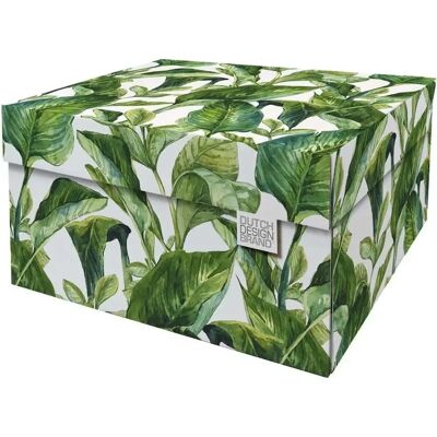 Boite de rangement en carton Dutch Design Brand Vert TU - Publicité Boite de rangement en carton Dutch Design Brand Vert TU - Publicité